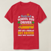 Stuurprogramma school in ruste, klassieke TShirt (Design voorkant)