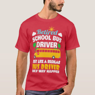 Stuurprogramma school in ruste, klassieke TShirt