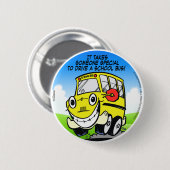 Stuurprogramma school ronde button 5,7 cm (Voorkant /achterkant)