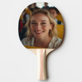 Stuurprogramma Schoolbus Foto Aanpassen Tafeltennisbatje (Achterkant)