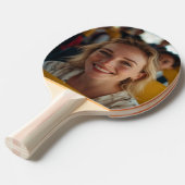 Stuurprogramma Schoolbus Foto Aanpassen Tafeltennisbatje (Voorkant Gekanteld)