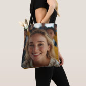 Stuurprogramma Schoolbus Foto Aanpassen Tote Bag (Dichtbij)