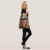Stuurprogramma Schoolbus Foto Aanpassen Tote Bag (Op model)