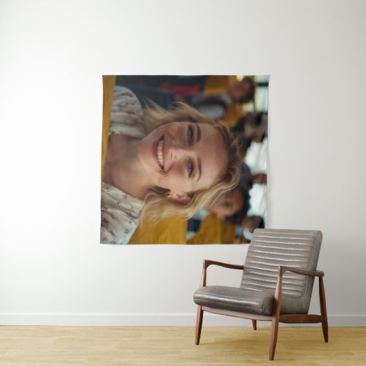 Stuurprogramma Schoolbus Foto Aanpassen Wandkleed (In Situ (horizontaal))