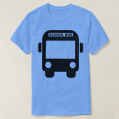 Stuurprogramma schoolbus Kinder scholier T-shirt (Design voorkant)