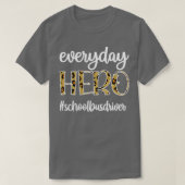 Stuurprogramma schoolbus t-shirt (Design voorkant)