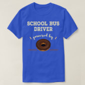Stuurprogramma schoolbus t-shirt (Design voorkant)