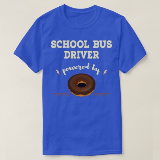 Stuurprogramma schoolbus t-shirt (Design voorkant)