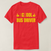 Stuurprogramma schoolbus t-shirt (Design voorkant)