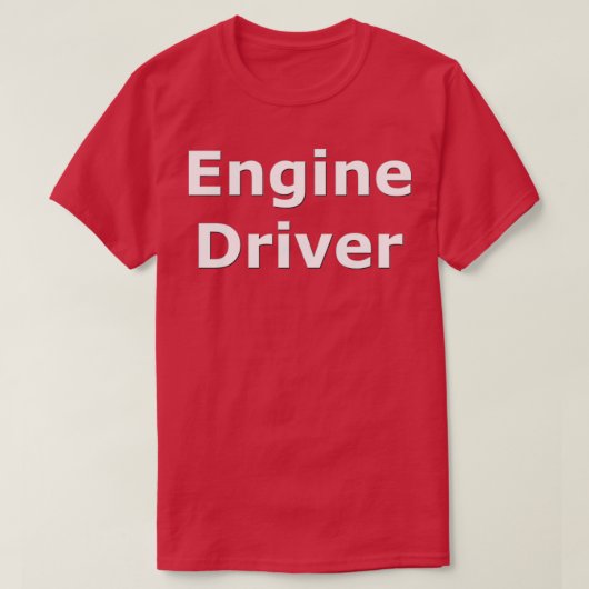 Stuurprogramma SMandH 0142-engine T-shirt (Design voorkant)