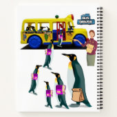 Stuurprogramma Spiral Notitieboek Penguin (Achterkant)