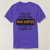 Stuurprogramma Super Cool Bus T-shirt (Design voorkant)