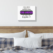 Stuurprogramma Super Cool Cab Canvas Afdruk (Insitu (Slaapkamer))