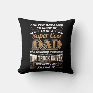 Stuurprogramma Super Cool Dad nooit droomd Kussen