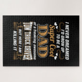 Stuurprogramma Super Cool Dad nooit droomd Legpuzzel (Horizontaal)