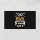 Stuurprogramma Super Cool Dad nooit droomd Visitekaartje (Voorkant)