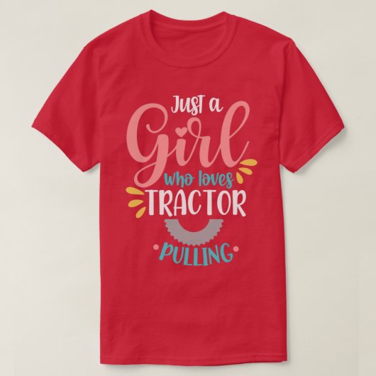 Stuurprogramma tractor trekker trekken t-shirt (Design voorkant)