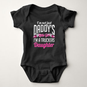 Stuurprogramma Truck Trucker Daughter Romper