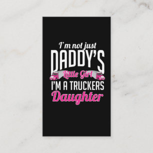 Stuurprogramma Truck Trucker Daughter Visitekaartje