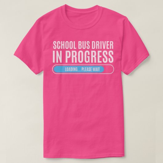 Stuurprogramma van de school in uitvoering Lading  T-shirt (Design voorkant)