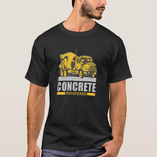 Stuurprogramma voor betonstaal t-shirt (Voorkant)