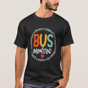 Stuurprogramma voor bus-monitor - Groepsequivalent T-shirt