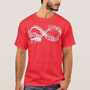 Stuurprogramma voor bus-stuurprogrammaindheid t-shirt