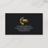 Stuurprogramma voor elektronische bliksem Gold Lin Visitekaartje (Achterkant)