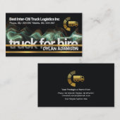 Stuurprogramma voor elektronische bliksem Gold Lin Visitekaartje (Voorkant / Achterkant)