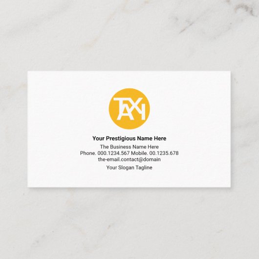 Stuurprogramma voor kunststoftaxi's met nachtlampj visitekaartje (Achterkant)