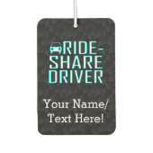 Stuurprogramma voor Ride Share Rideshare Luchtverfrisser (Voorkant)