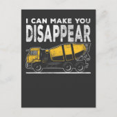 Stuurprogramma voor Sarcastic Construction Site Co Briefkaart (Voorkant)