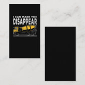 Stuurprogramma voor Sarcastic Construction Site Co Visitekaartje (Voorkant / Achterkant)