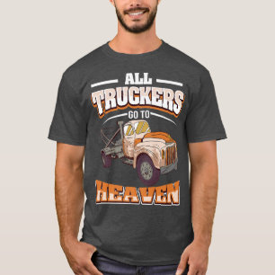 Stuurprogramma voor vrachtwagens - ontwerp voor al t-shirt