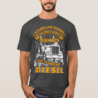 Stuurprogramma vrachtwagenchauffeur - Geschikt voo T-shirt