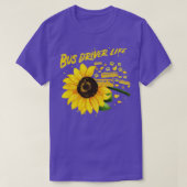 Stuurprogramma zonnebloem Idee T-shirt (Design voorkant)