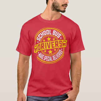 Stuurprogramma's op school leveren speciale result t-shirt