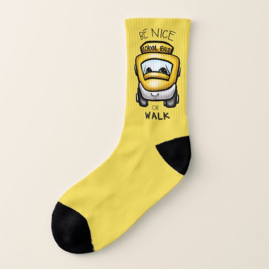 Stuurprogramma's op school sokken (Links - buitenkant)