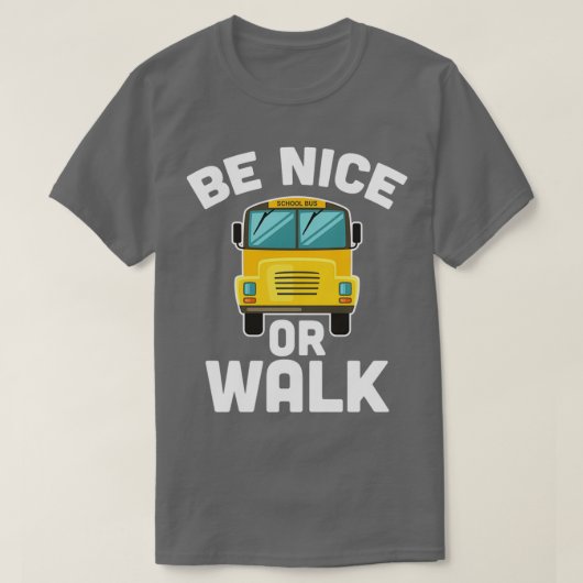 Stuurprogramma's van de leerschool in een prettige t-shirt (Design voorkant)