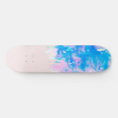 Stuurprogramma's voor Girly Pastel Pink en Blue Wa Persoonlijk Skateboard (Horizontaal)