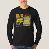 Stuurprogramma's voor schoolbussen t-shirt (Voorkant)