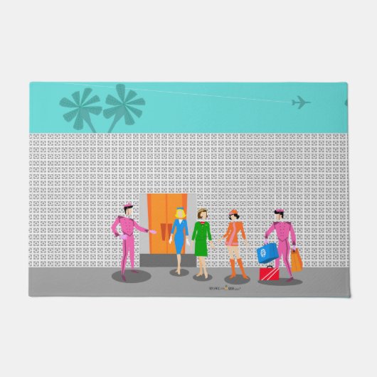 Stuurruimte voor stuurloze openingen van atomaire- deurmat (Voorkant)