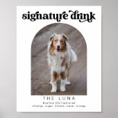 stuurstaafje voor retropet-handtekening poster (Voorkant)