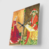 STUURSTUKKEN / MAGISCH EN KONINGIN VAN KUPS VIERKANTE KLOK (Hoek)