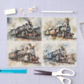  stuurtreinen tissuepapier (Craft)