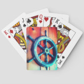Stuurwiel Pokerkaarten (Achterkant)