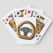 Stuurwiel Pokerkaarten (Achterkant)