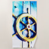 Stuurwiel Strandlaken (Voorkant)