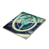  stuurwiel tegeltje (Zijkant)