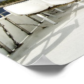 Stuurwiel van de bank poster (Hoek)